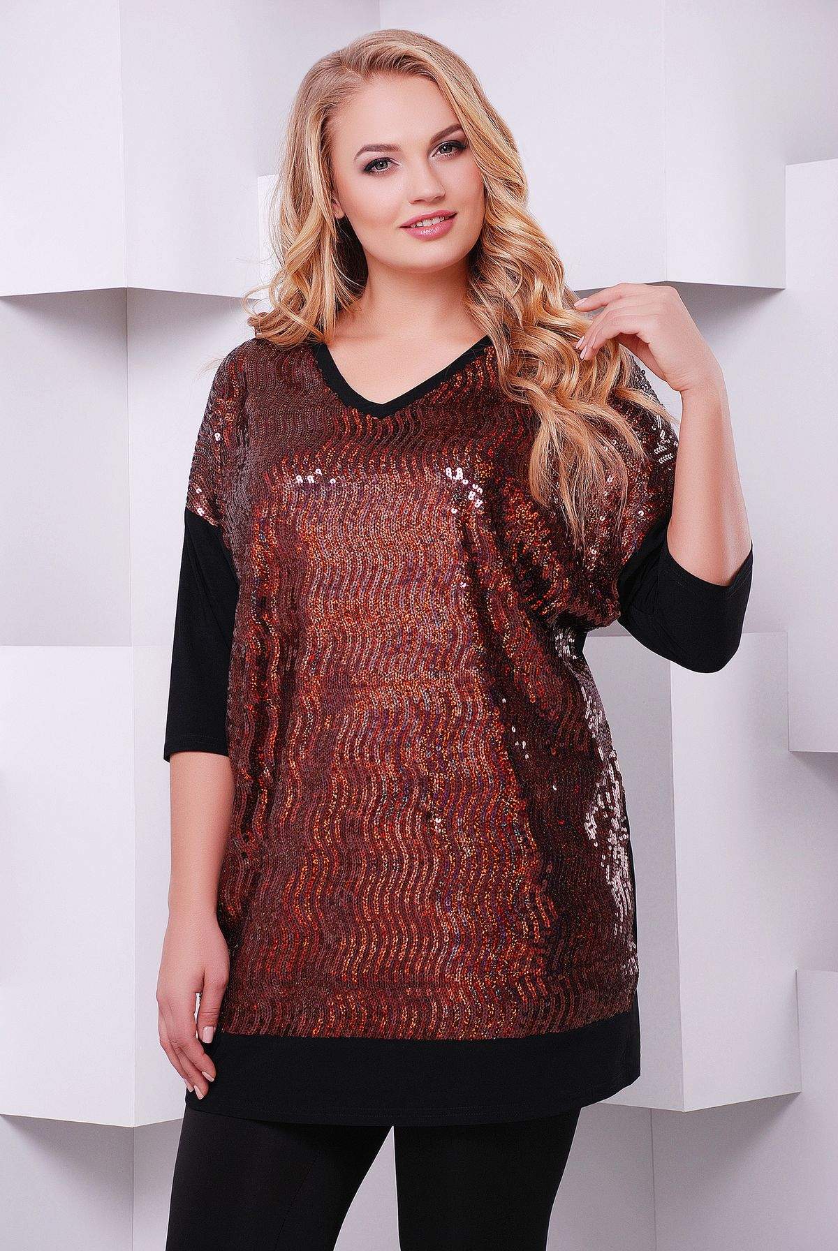 Платье, серое 833. Туника из пайеток. Туника с блестками. Туника с пайетками. Одежда ashley brooke.